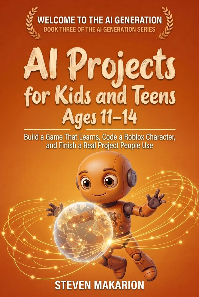 Cover of AI Projects for Kids and Teens